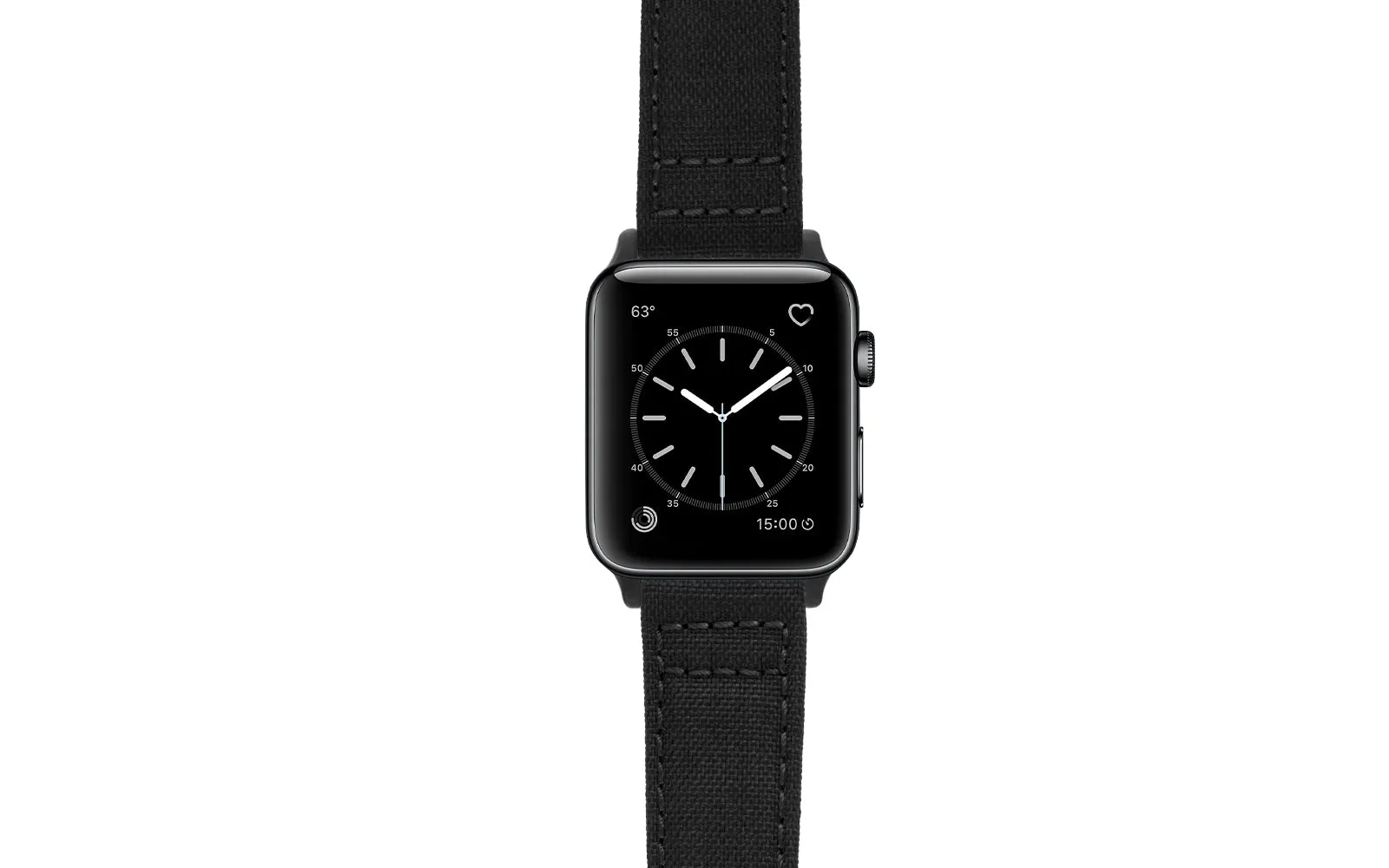 Apple Watch Strap - Black Cordura® Fabric
