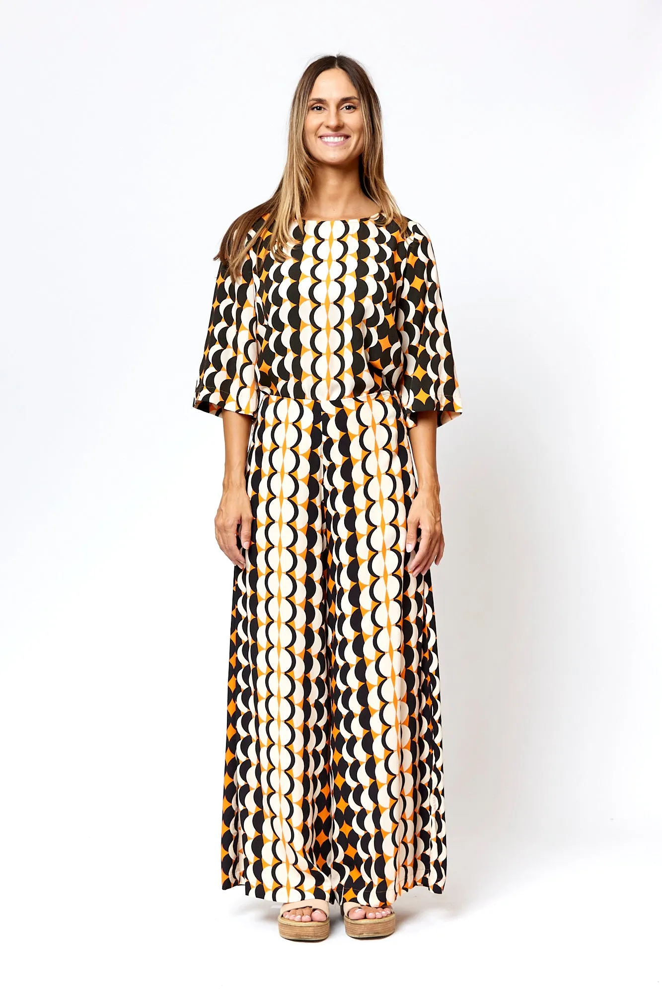 Batwing Top - Omoi Orange