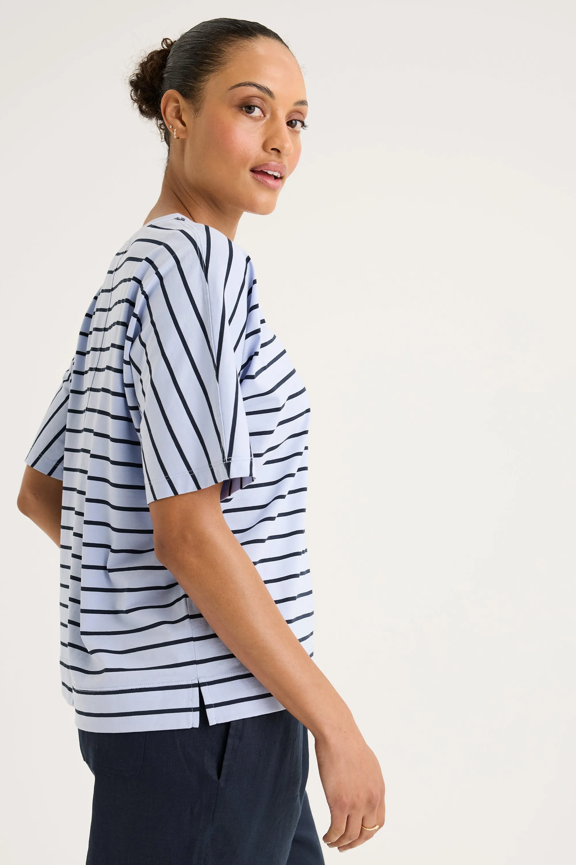 Carbon Stripe Tee