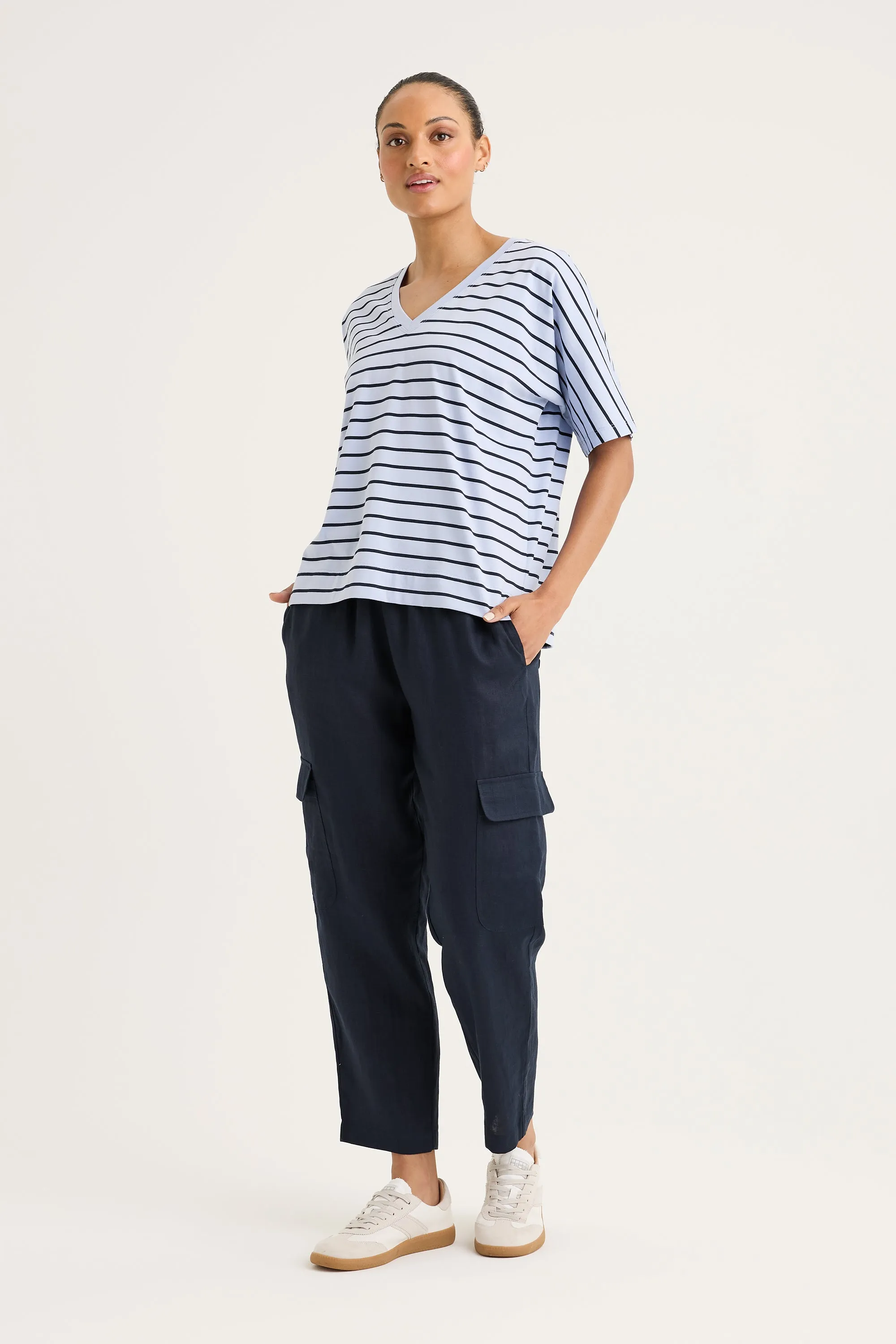 Carbon Stripe Tee