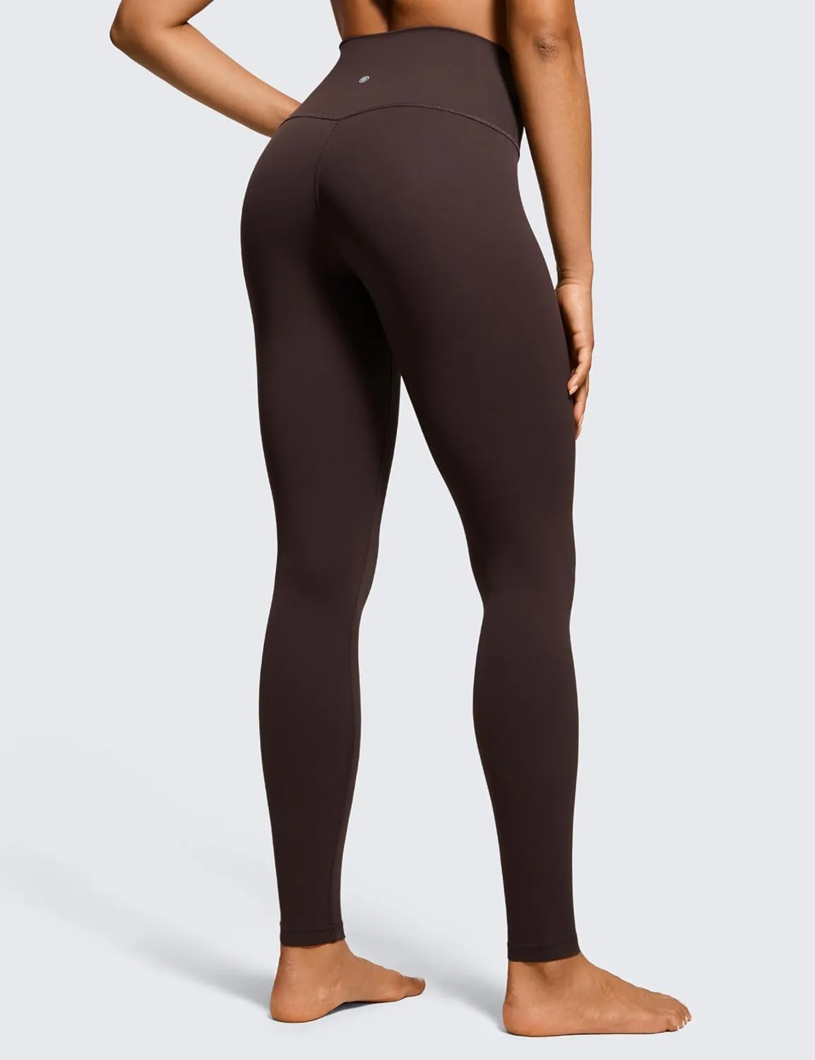 CRZ YOGA Butterluxe Extra Long Leggings for Tall Women 31 Inches - High Waisted Athletic Workout Soft Yoga Pants