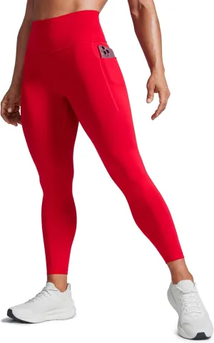 CRZ YOGA Women Butterbreeze Workout Leggings with Pockets 25'' - High Waist Tummy Control Athletic Gym Yoga Running Pants