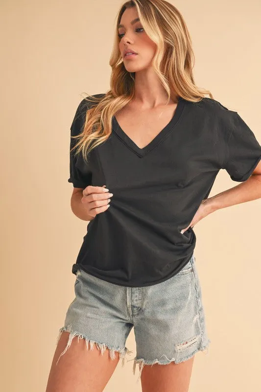 Ellin V-neck Top