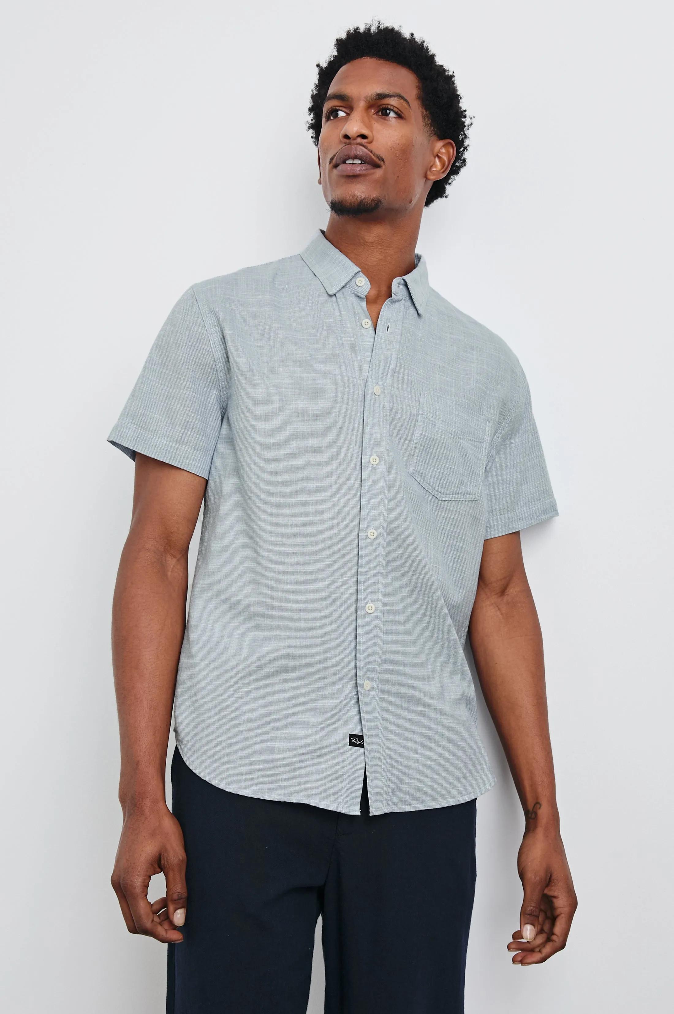 FAIRFAX RELAXED FIT SHIRT - TIDAL ETCH