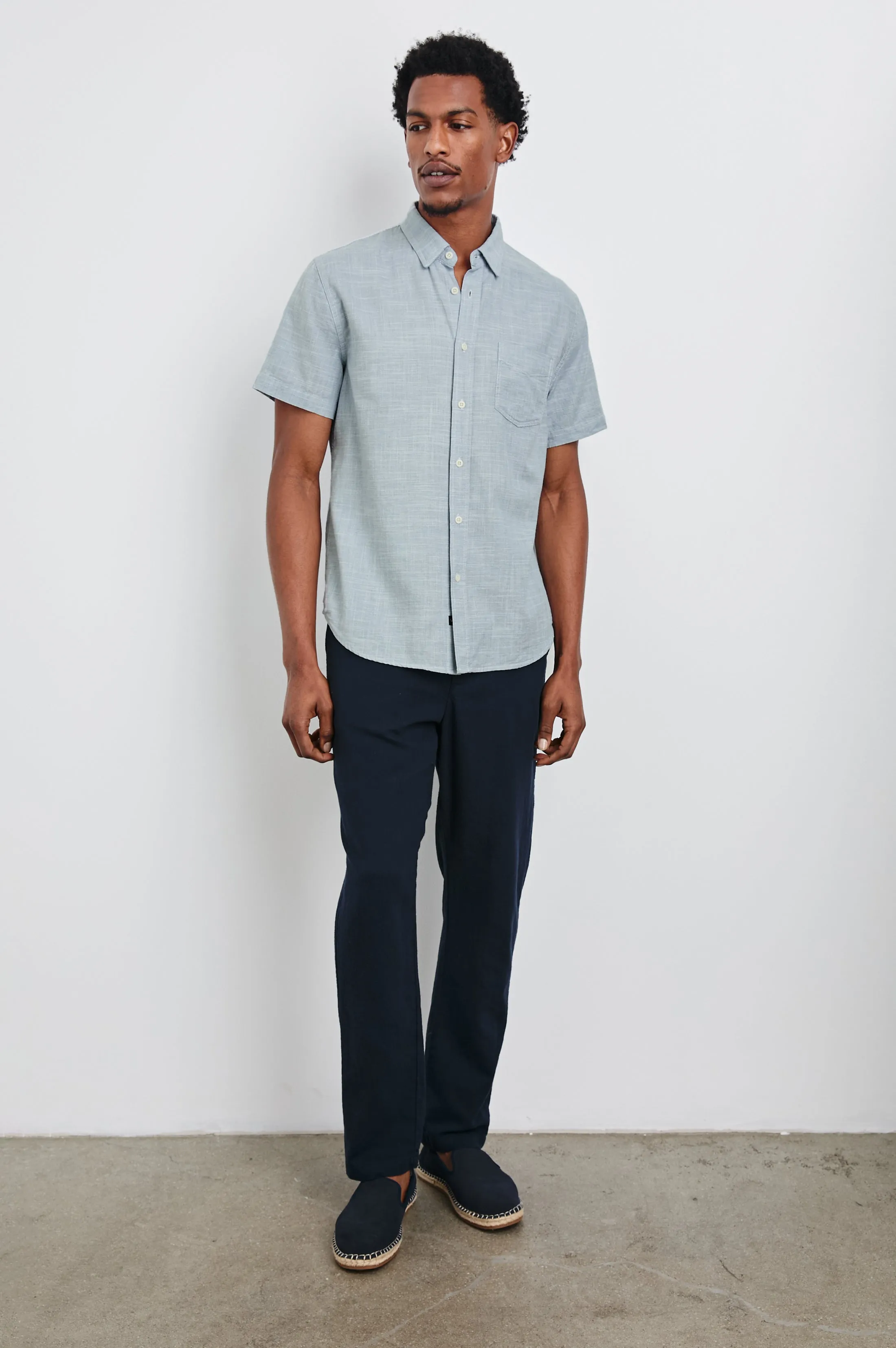 FAIRFAX RELAXED FIT SHIRT - TIDAL ETCH