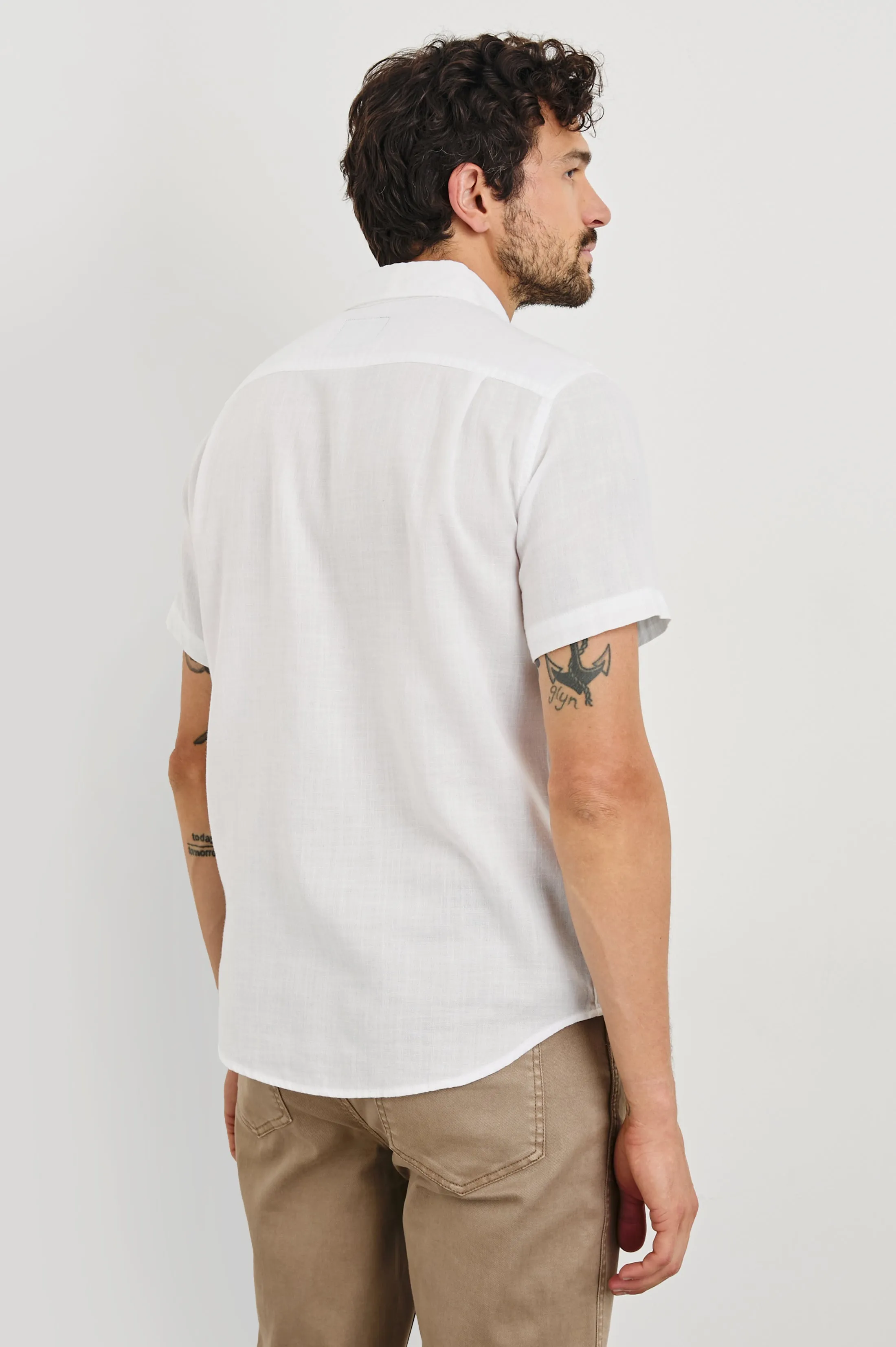FAIRFAX RELAXED FIT SHIRT - WHITE