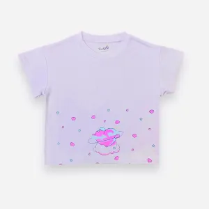 Girls Relaxed Fit Cotton T-shirt