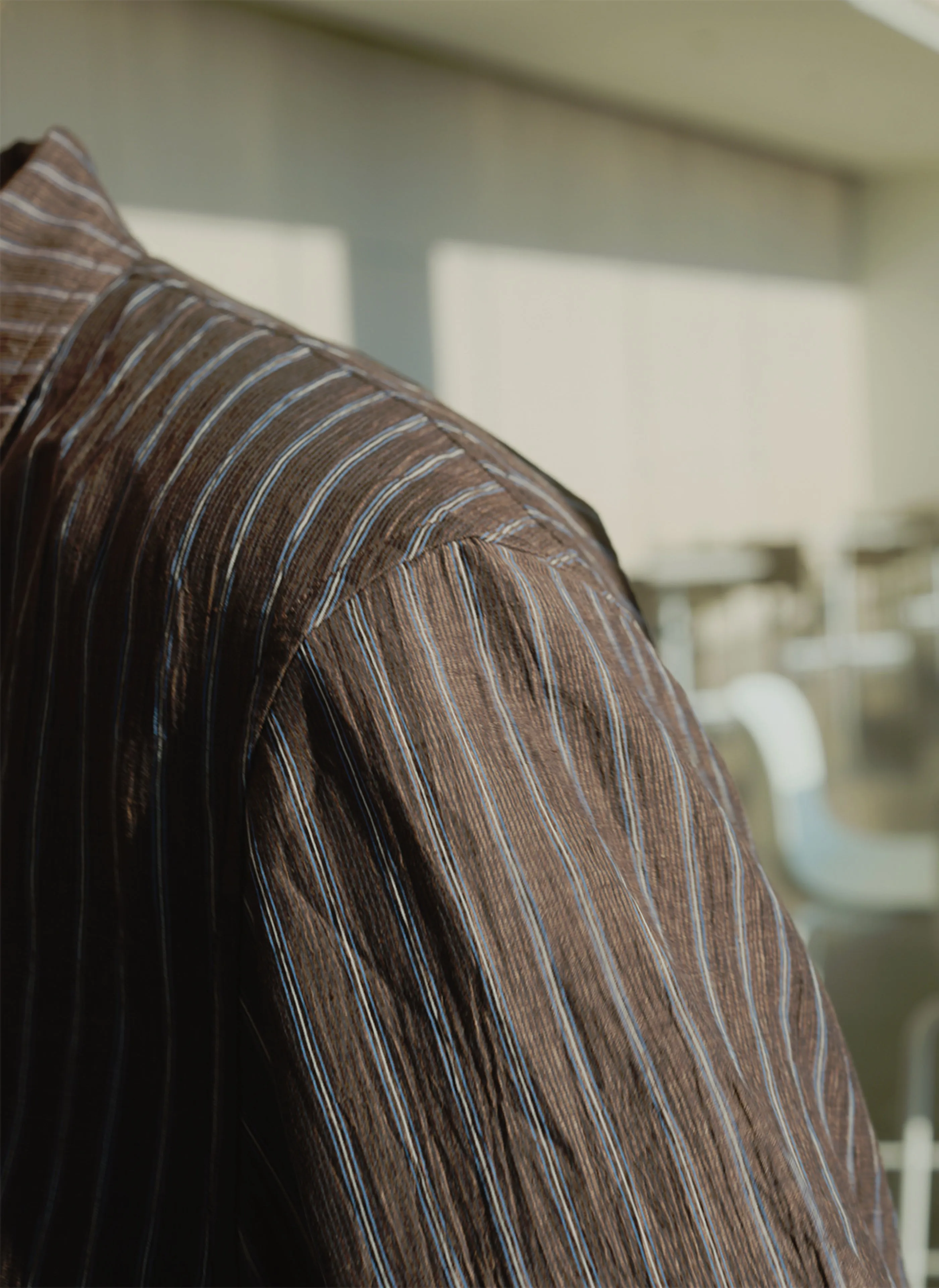 Hybrid Linen Single Breasted Soft Blazer