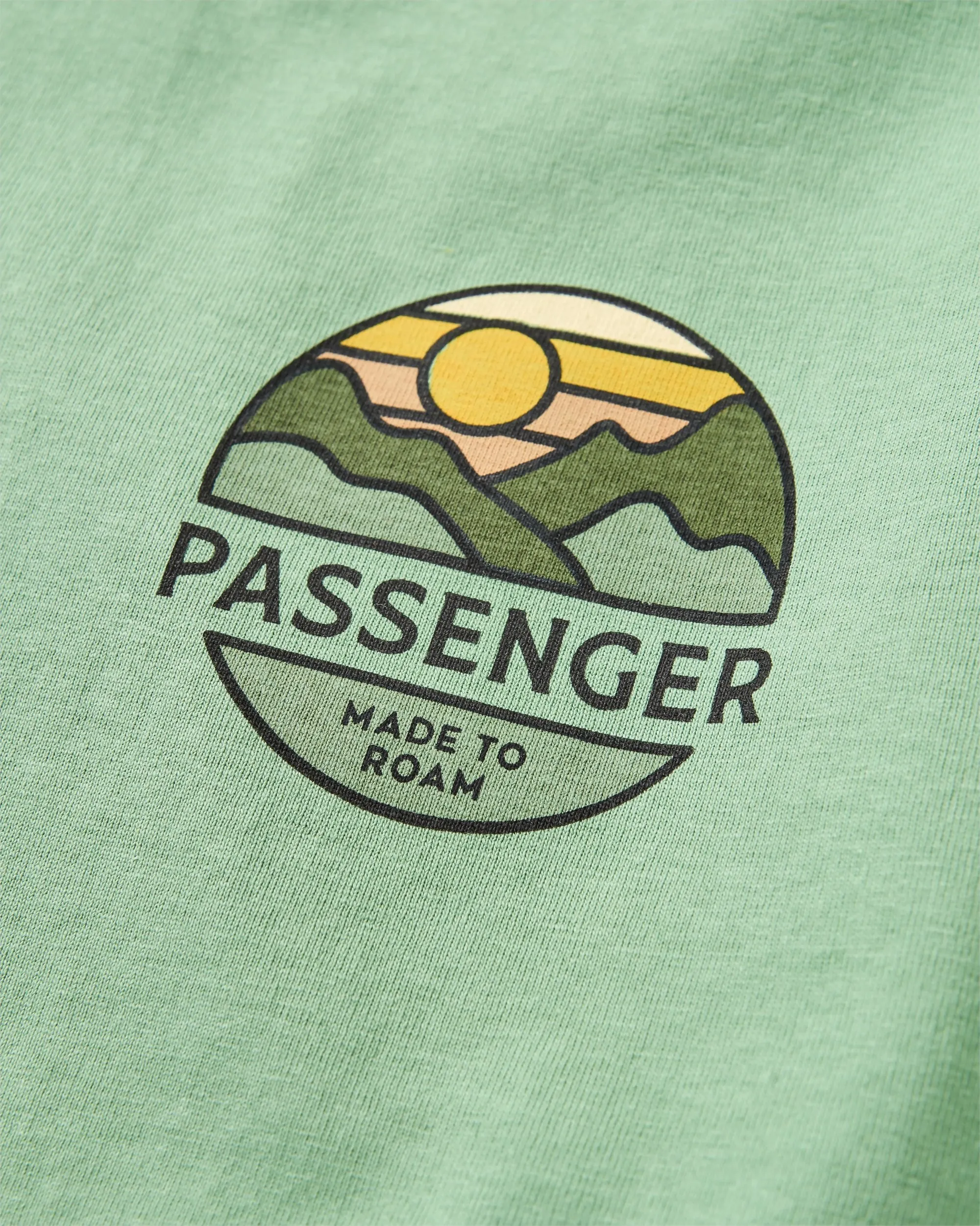 Laidback Recycled Cotton Relaxed Fit T-Shirt - Stem Green