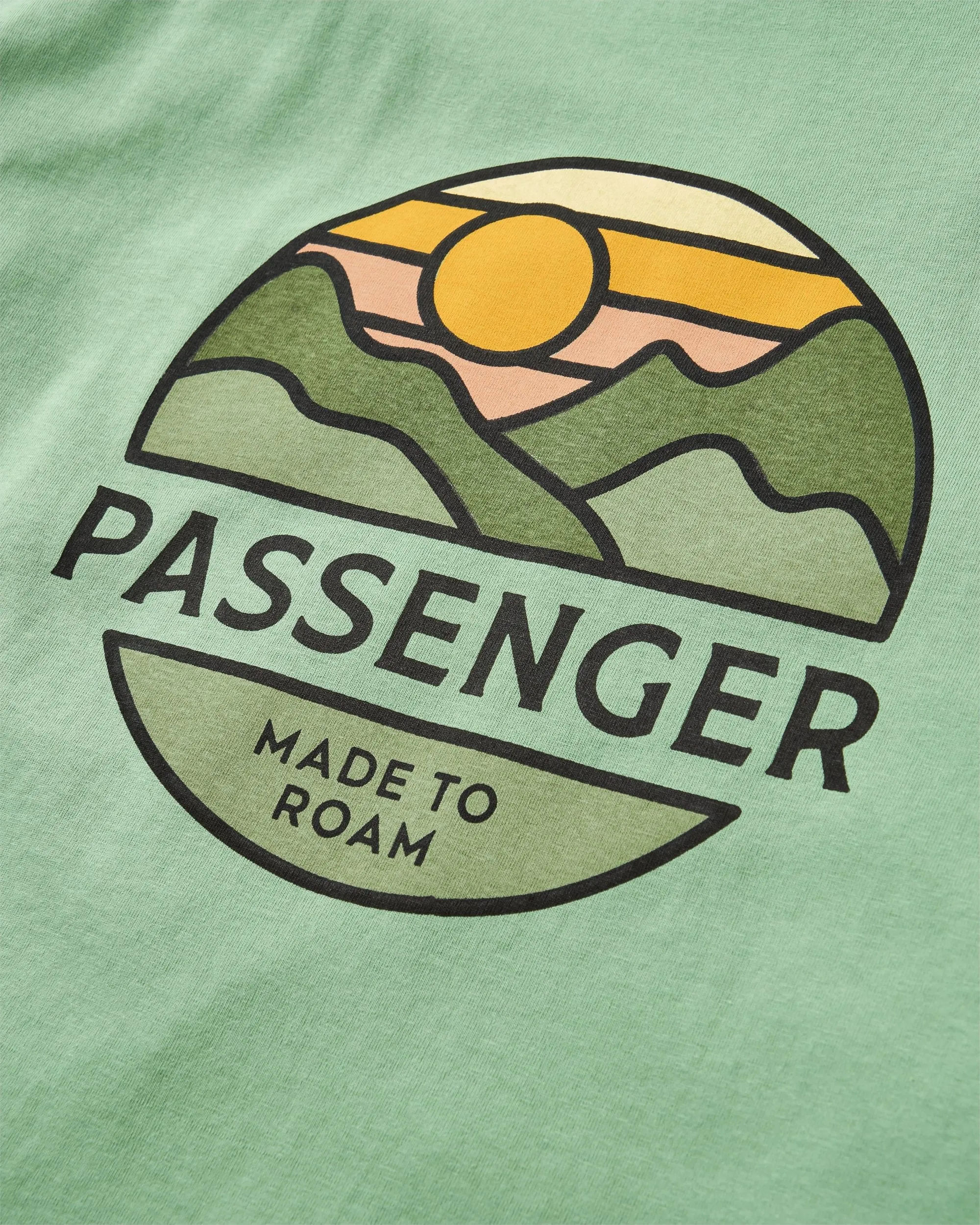Laidback Recycled Cotton Relaxed Fit T-Shirt - Stem Green