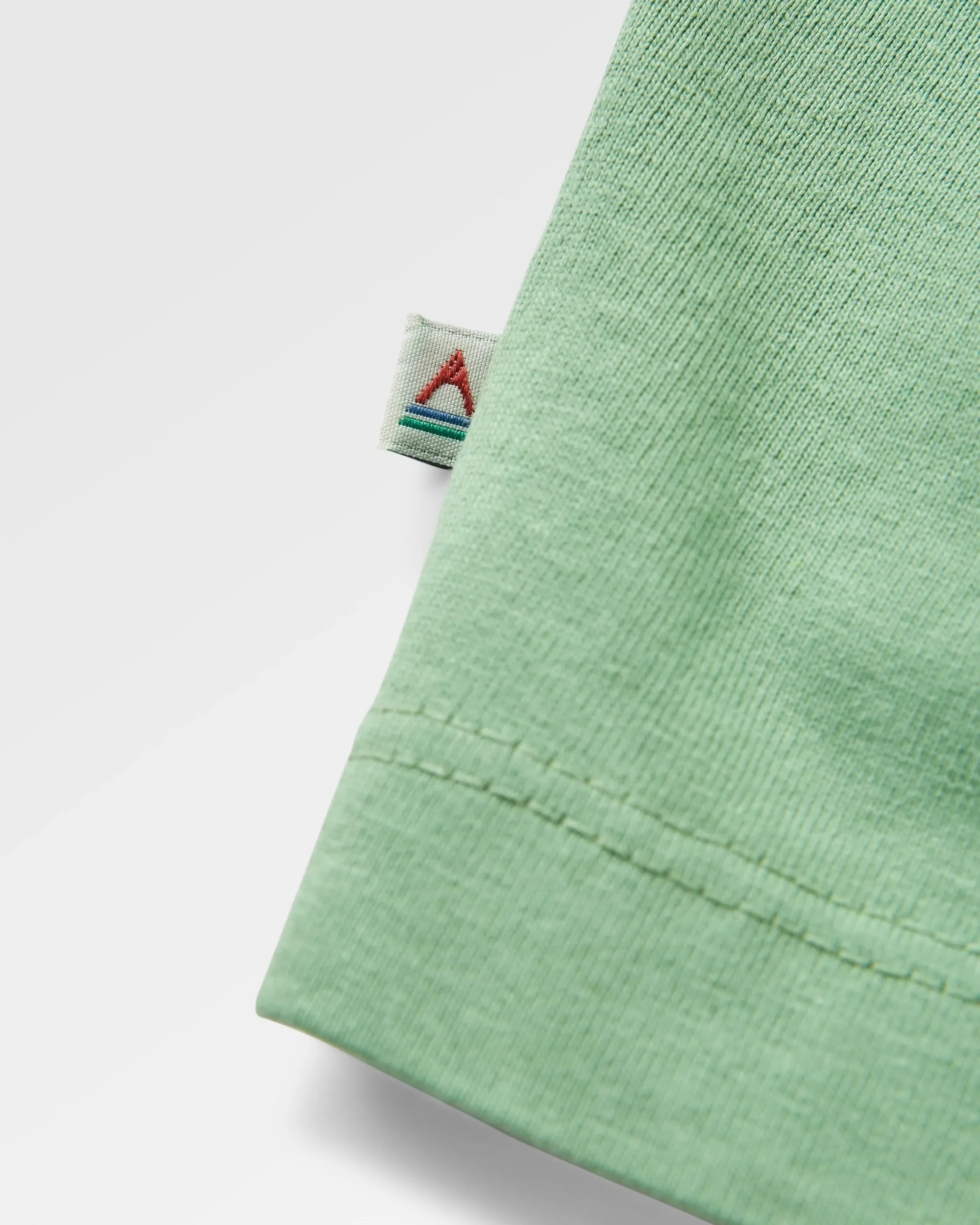 Laidback Recycled Cotton Relaxed Fit T-Shirt - Stem Green