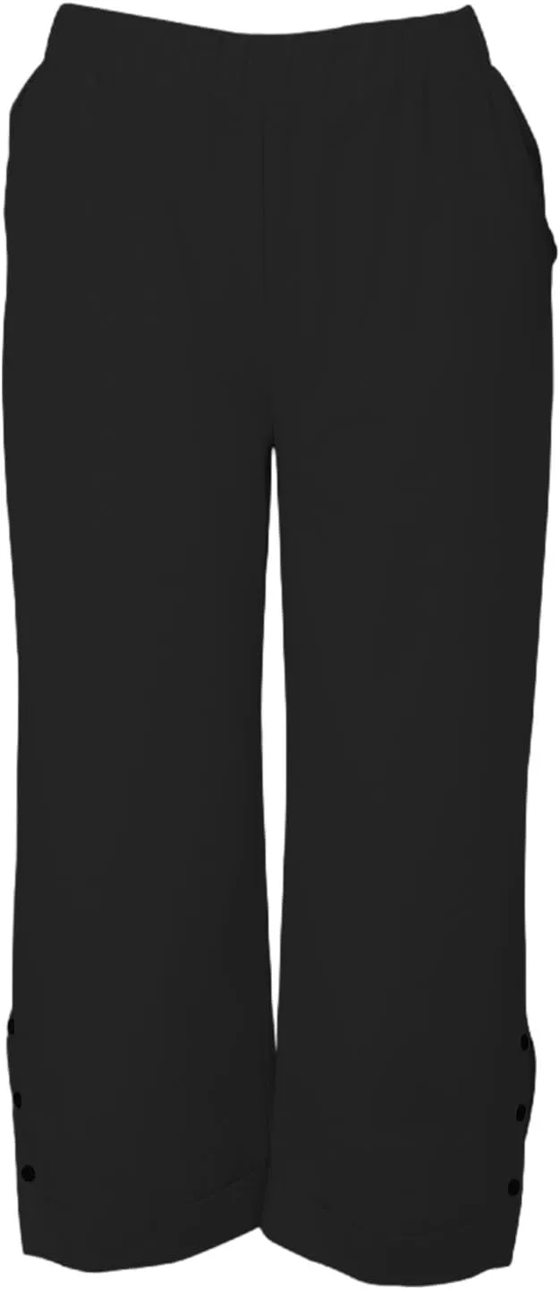 Linen Pants for Women Trendy Solid Straight Elastic Pant Long Drawstring Waist Cotton Casual Slit Plus Size Trousers