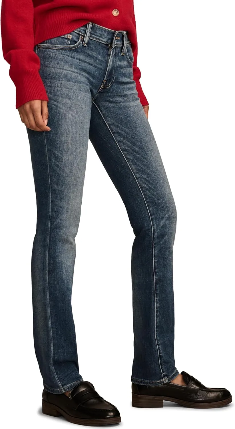 Lucky Brand Women's Mid Rise Sweet Straight Jeans