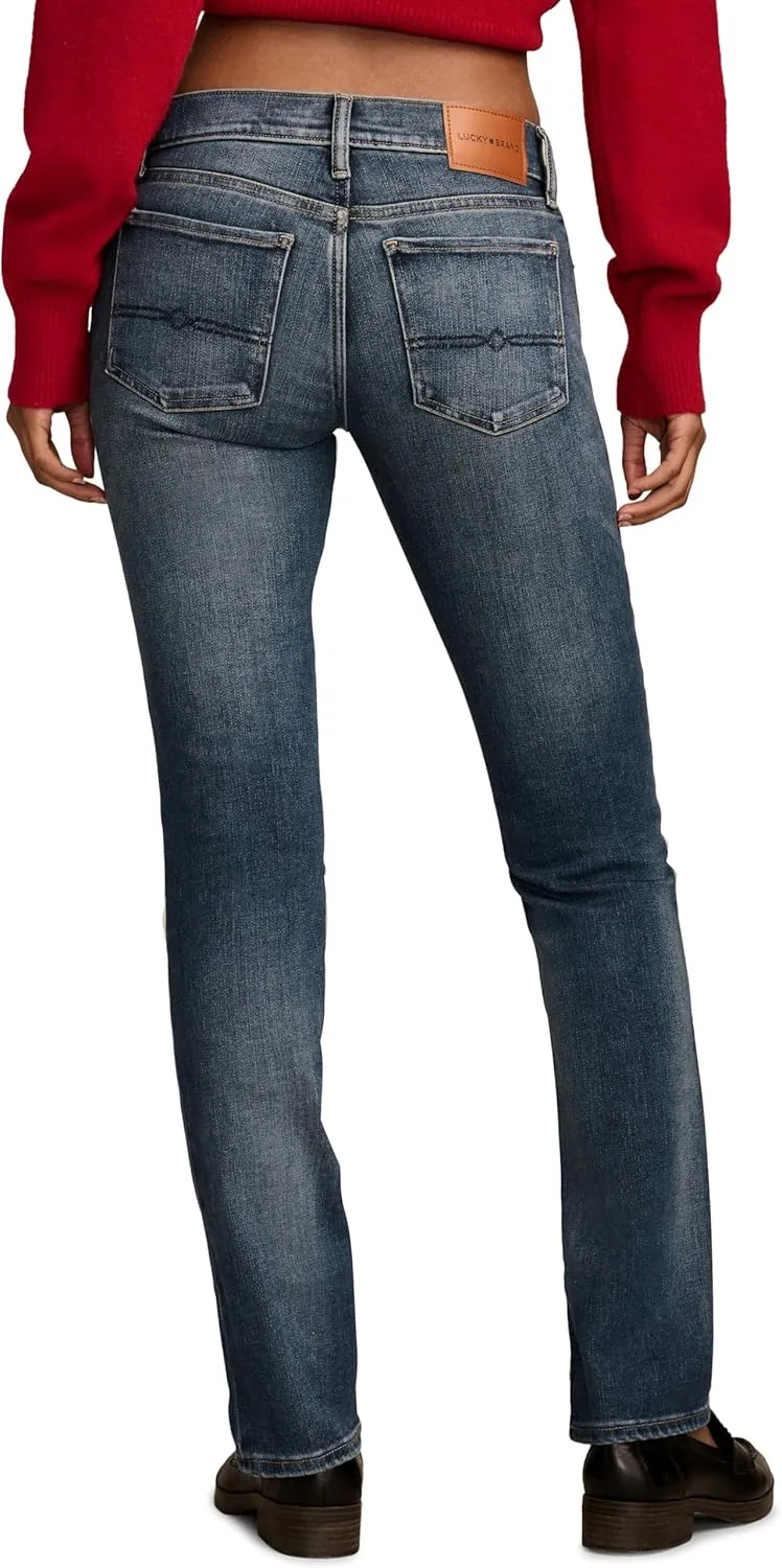 Lucky Brand Women's Mid Rise Sweet Straight Jeans