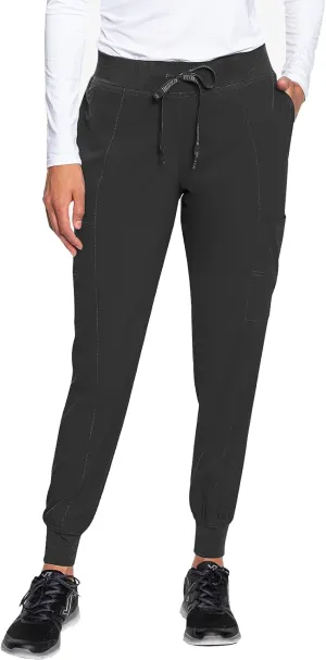 Med Couture Scrub Jogger Pants for Women, Seamed Bottoms with 4 Spacious Pockets MC8721