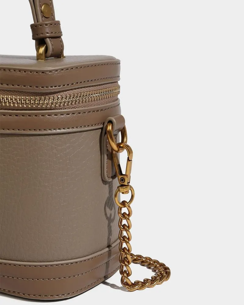Molodo Top Handle Bag Women Small Vegan Leather Shoulder Bag Box Bag Fashion Handbag Bucket Bag 2024