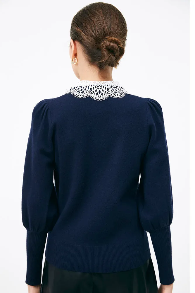 PILGRIM SWEATER - BLEU NUIT