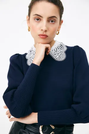 PILGRIM SWEATER - BLEU NUIT