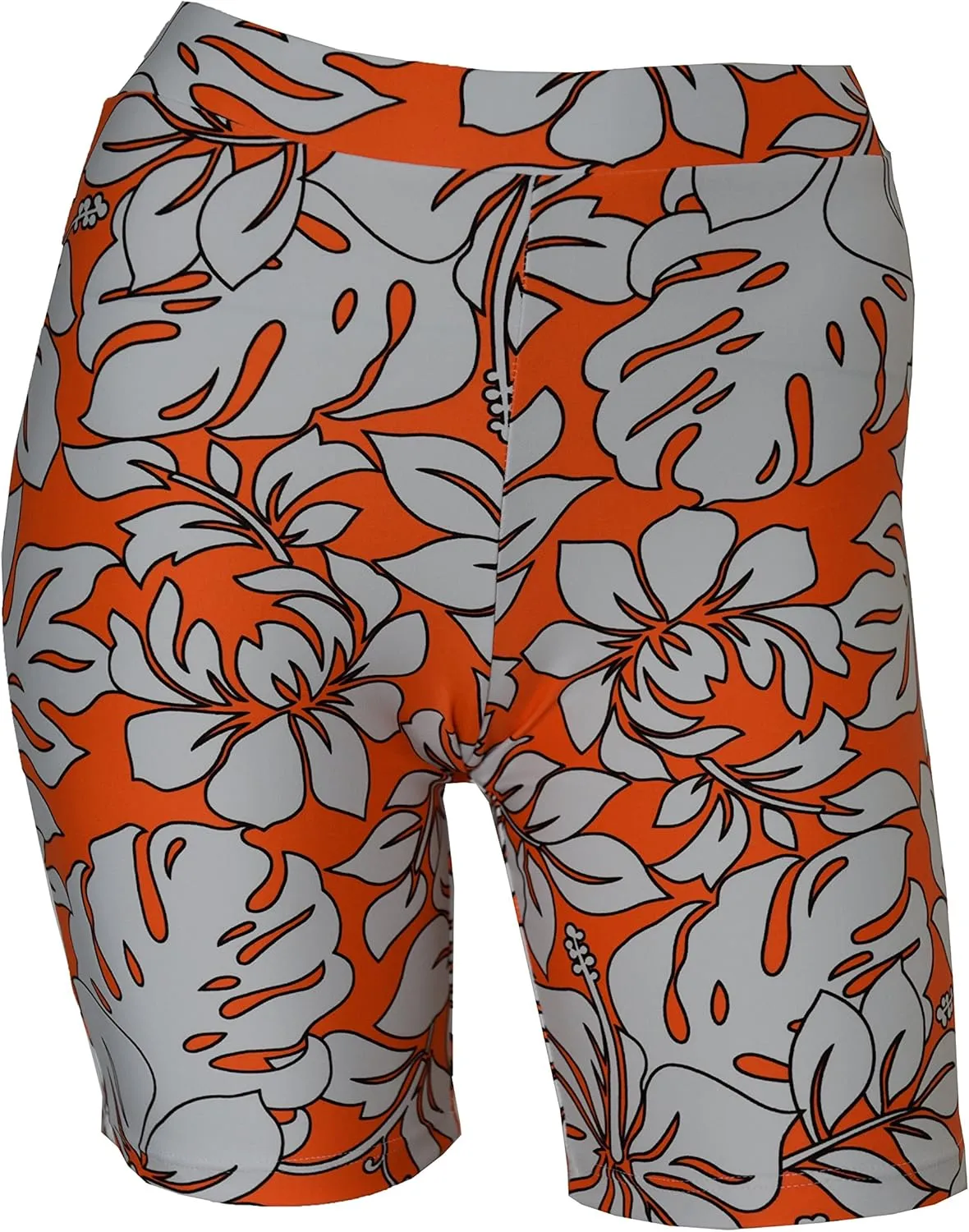 Private Island Women UPF 50  Skinny Beach Board Shorts Swimsuit Hot Pants Bathing Swim Rash Guard Bottom (YSP)
