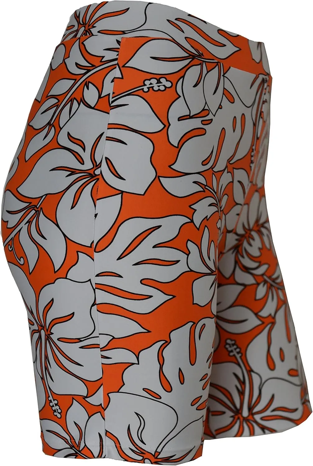 Private Island Women UPF 50  Skinny Beach Board Shorts Swimsuit Hot Pants Bathing Swim Rash Guard Bottom (YSP)