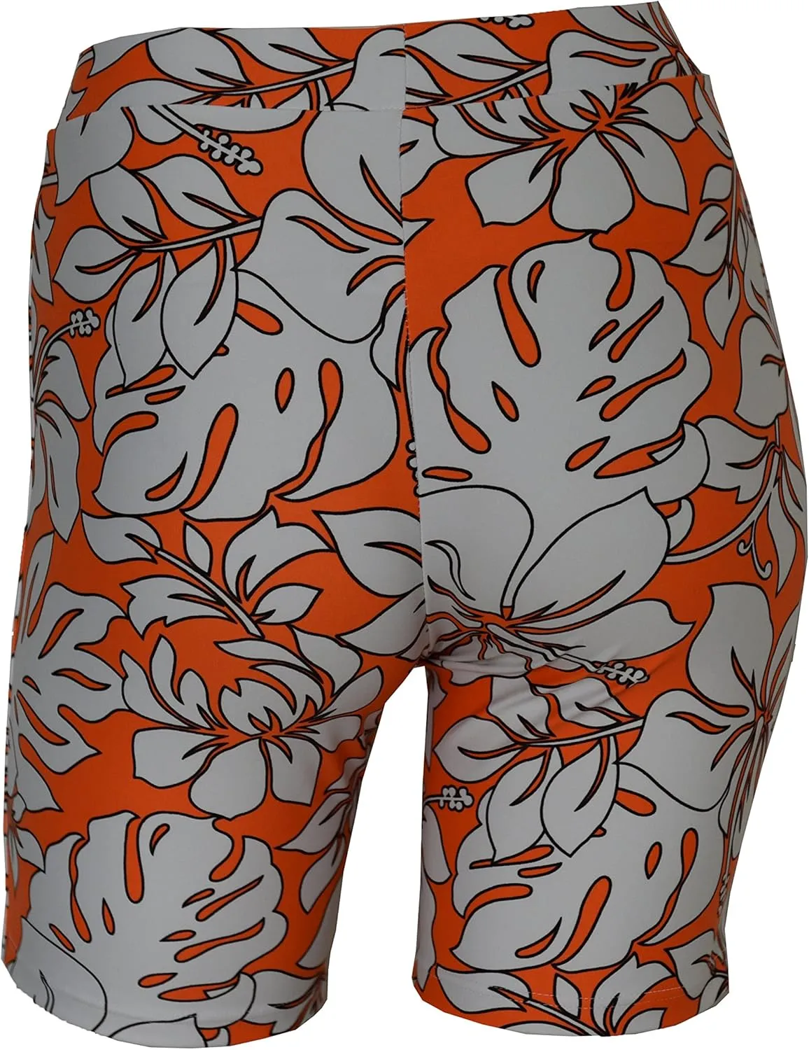 Private Island Women UPF 50  Skinny Beach Board Shorts Swimsuit Hot Pants Bathing Swim Rash Guard Bottom (YSP)