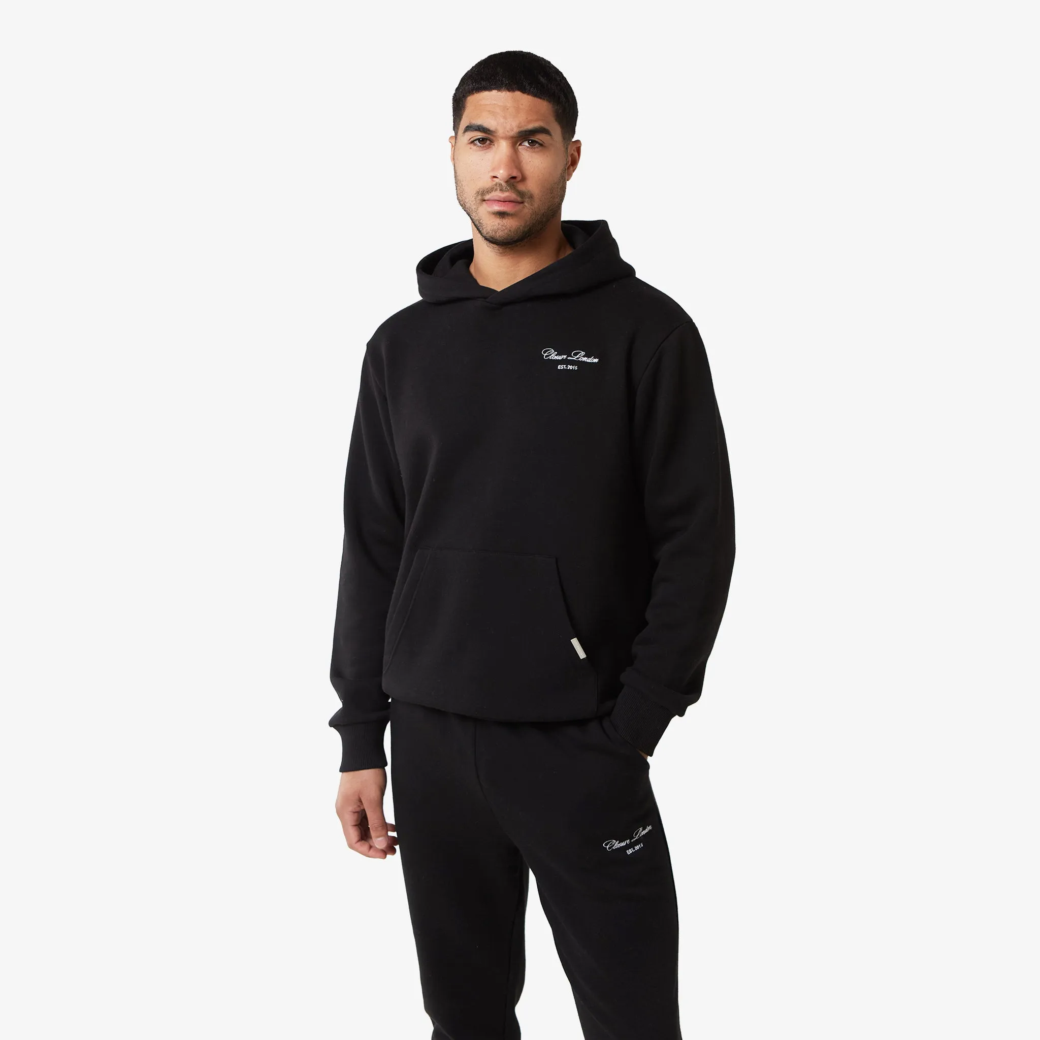 Relaxed Fit Signature Tracksuit | Black