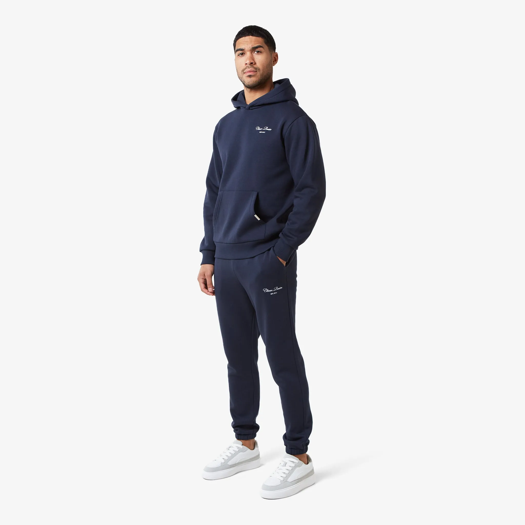 Relaxed Fit Signature Tracksuit | Navy