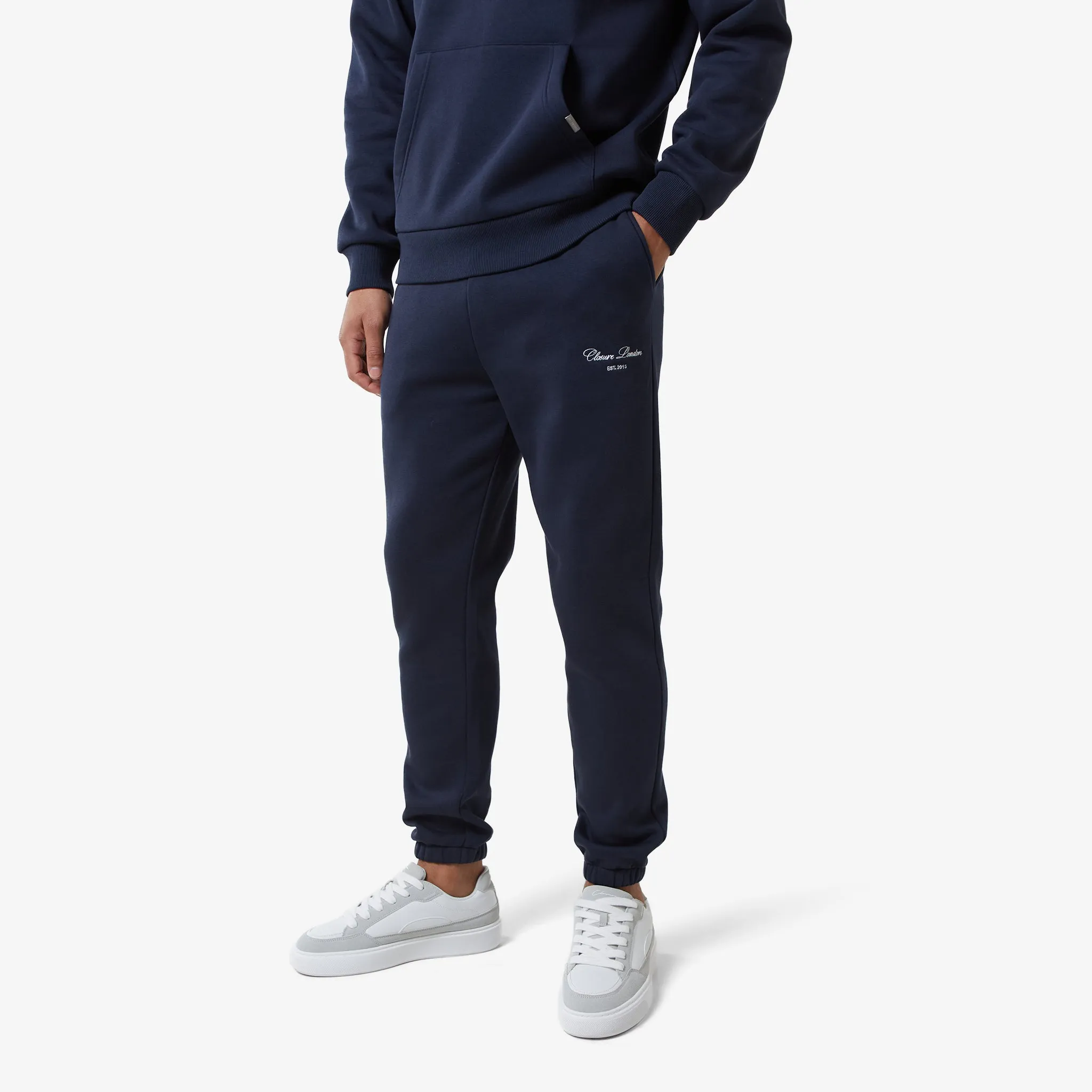 Relaxed Fit Signature Tracksuit | Navy