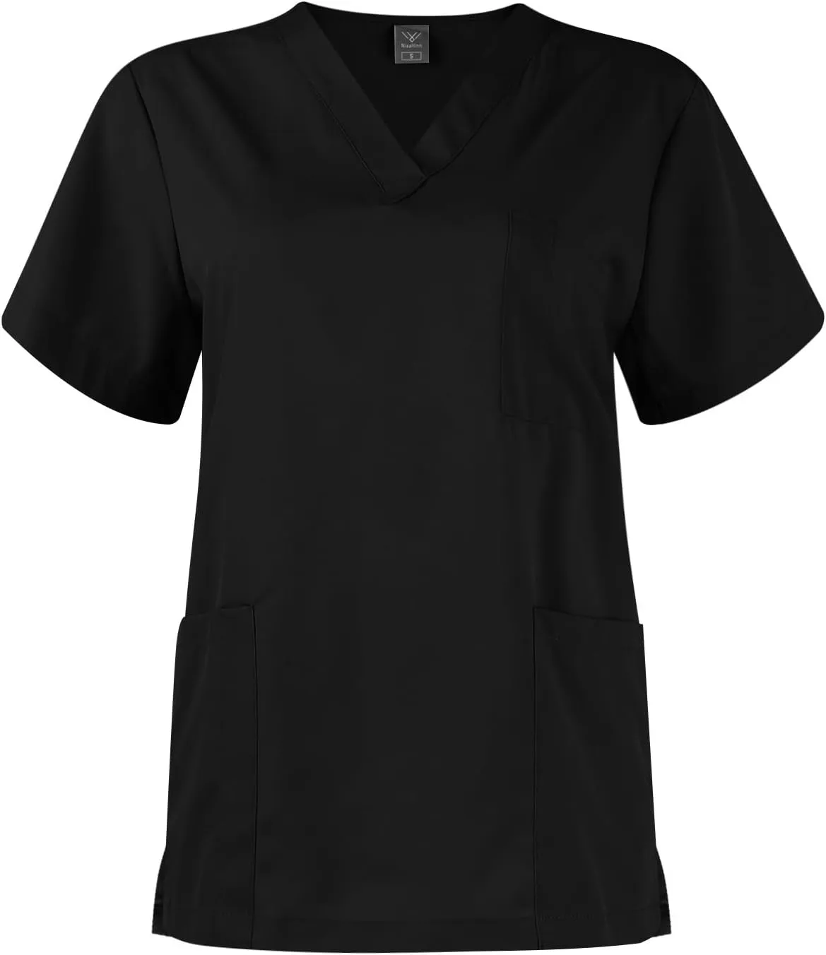 Scrub Sets for Woman 2025 Essential Jogger Scrub Set Nursing Uniform Stretch V-Neck Top & Drawstring Cargo Pants
