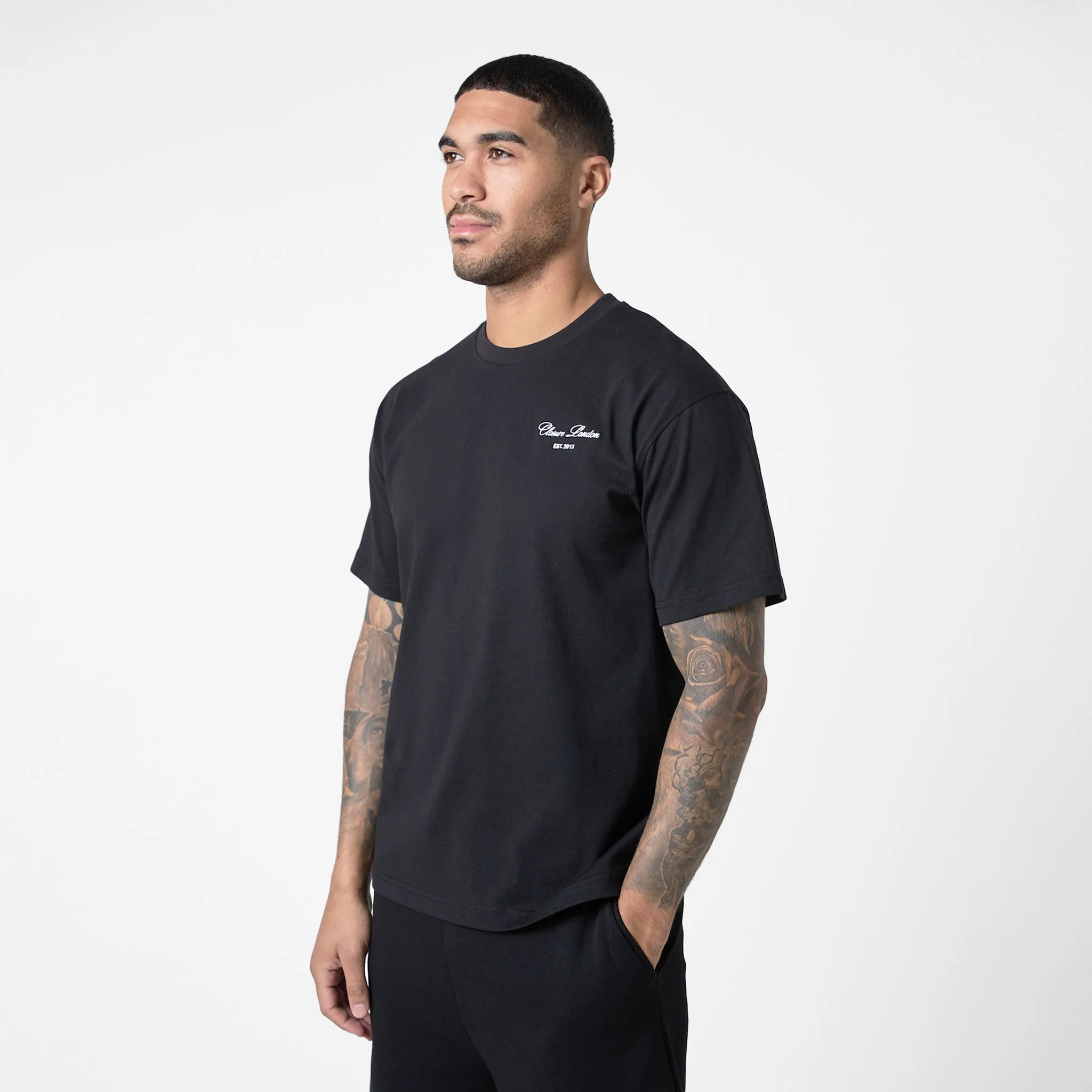 Signature Relaxed Fit T-Shirt | Black