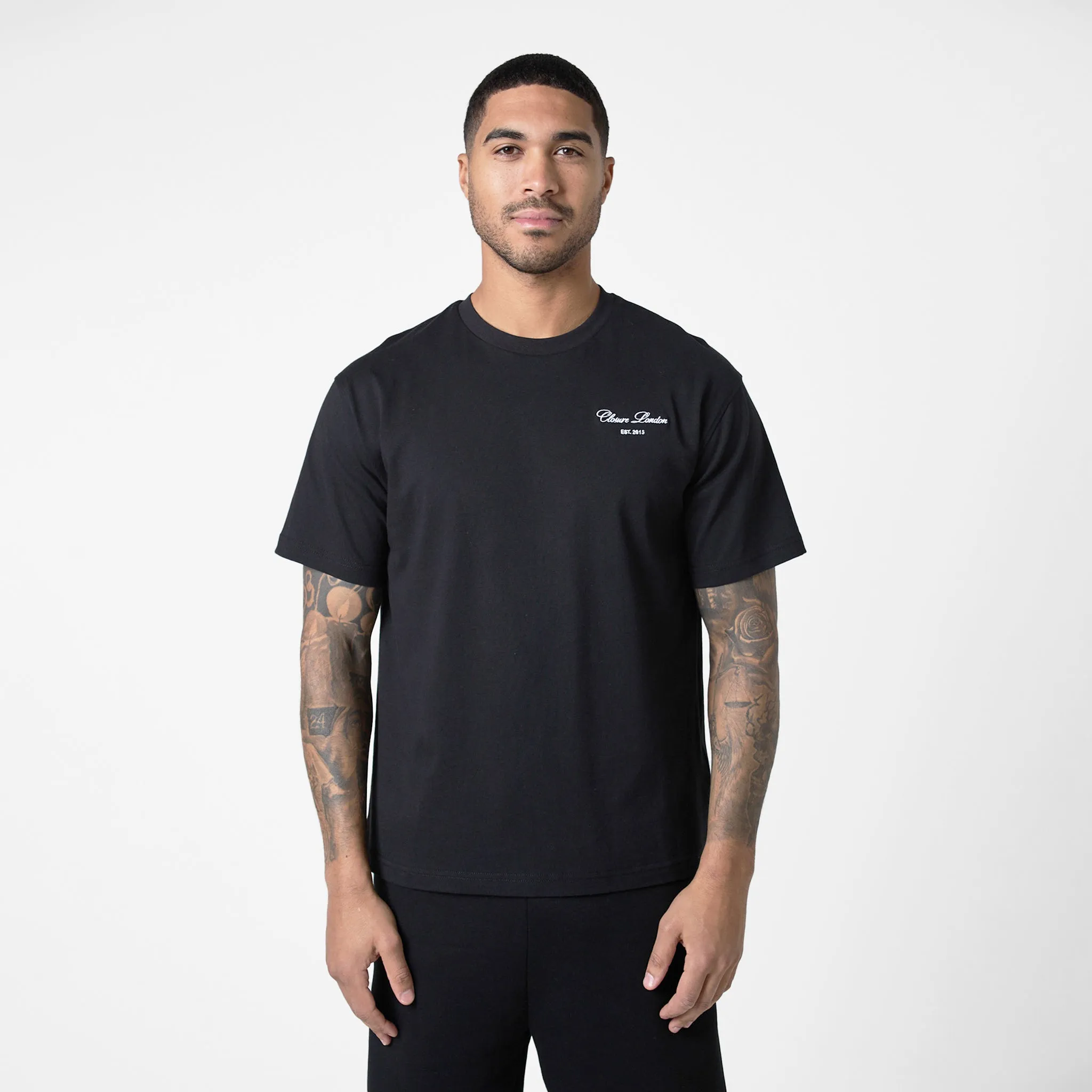 Signature Relaxed Fit T-Shirt | Black