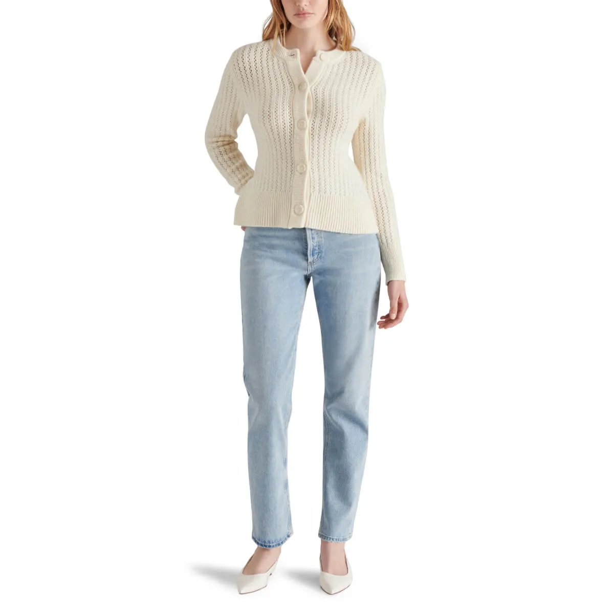 Steve Madden Illiana Open Stitch Cardigan