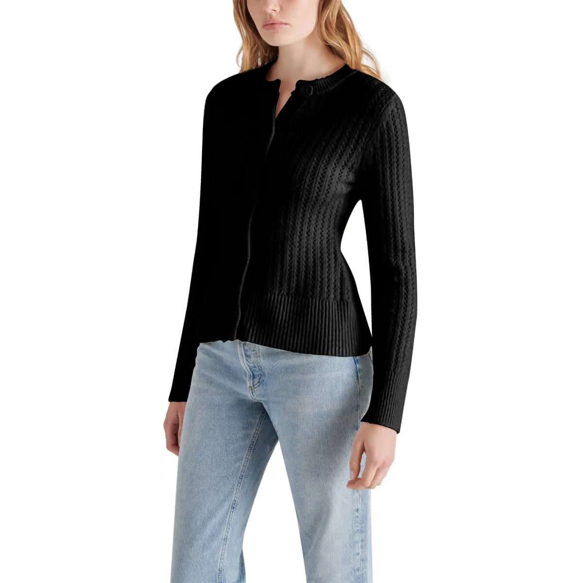 Steve Madden Illiana Open Stitch Cardigan