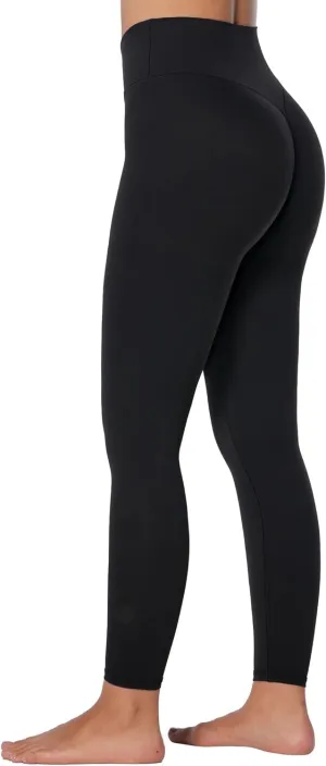 Sunzel Sunlissia Hidden Butt Lifting Scrunch Workout Leggings for Women, Crossover High Waist Yoga Pants with Tummy Control