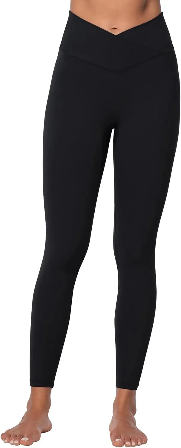 Sunzel Sunlissia Hidden Butt Lifting Scrunch Workout Leggings for Women, Crossover High Waist Yoga Pants with Tummy Control
