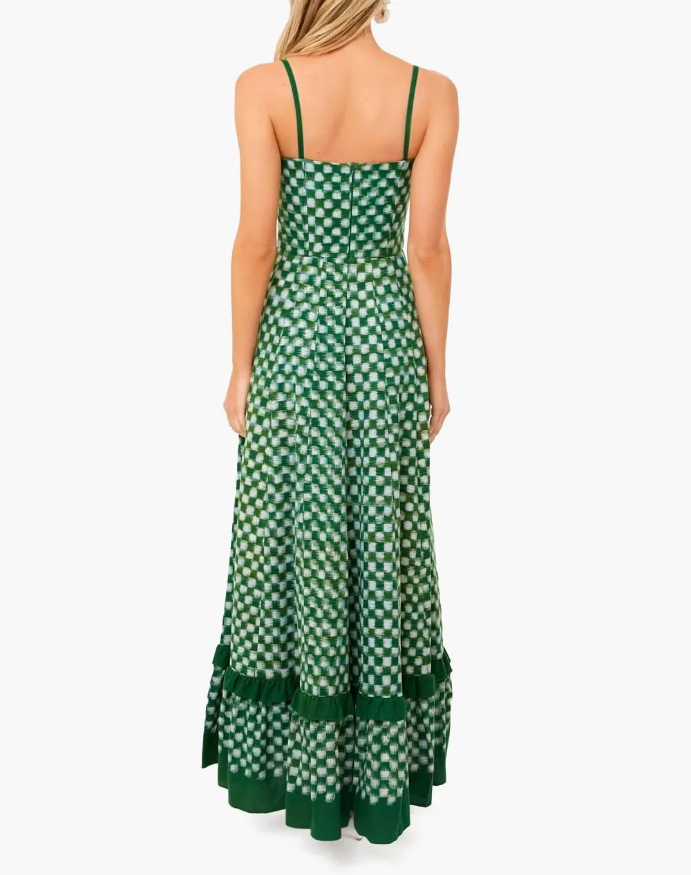 Women Boho Maxi Cami Dress Graphic Spaghetti Strap Long Dress Floral Backless Flowy Sundress Summer Beach Dress