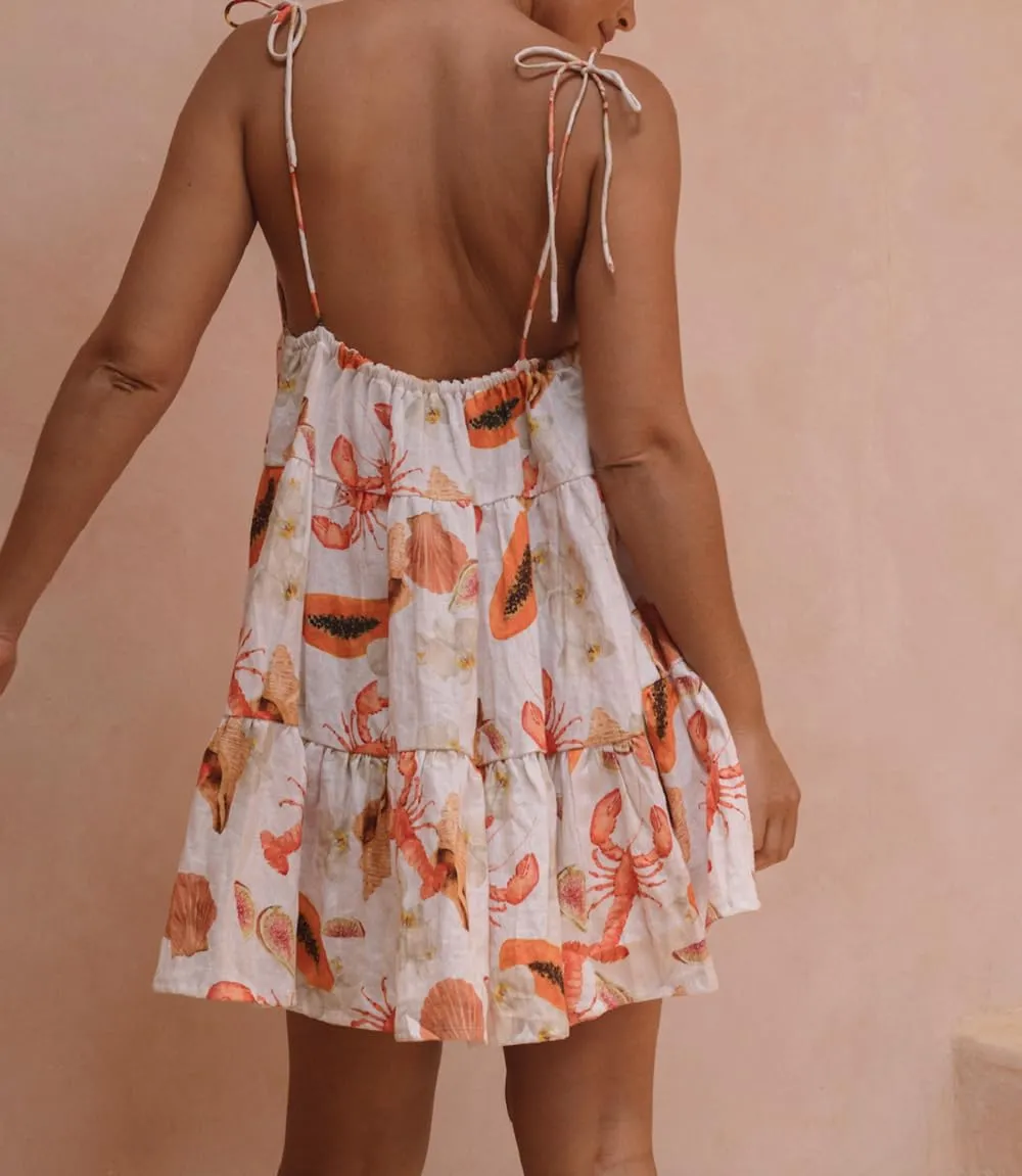 Women Graphic Mini Cami Dress Spaghetti Strap Floral Boho Short Dress Flowy Sundress Summer Holiday Beach Dress