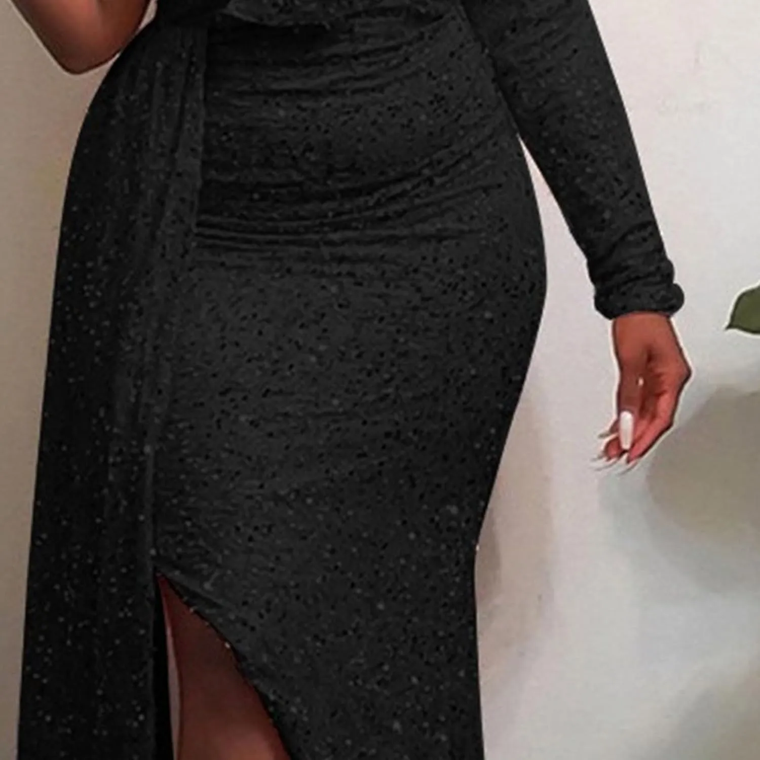 Womens One Shoulder Mermaid Bridesmaid Dresses Wedding Satin Beaded Lace Bodycon Prom Formal Evening Party Gowns