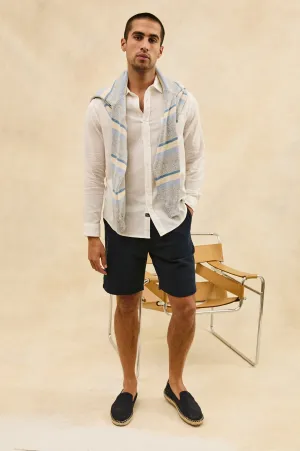 WYATT RELAXED FIT SHIRT - WHITE