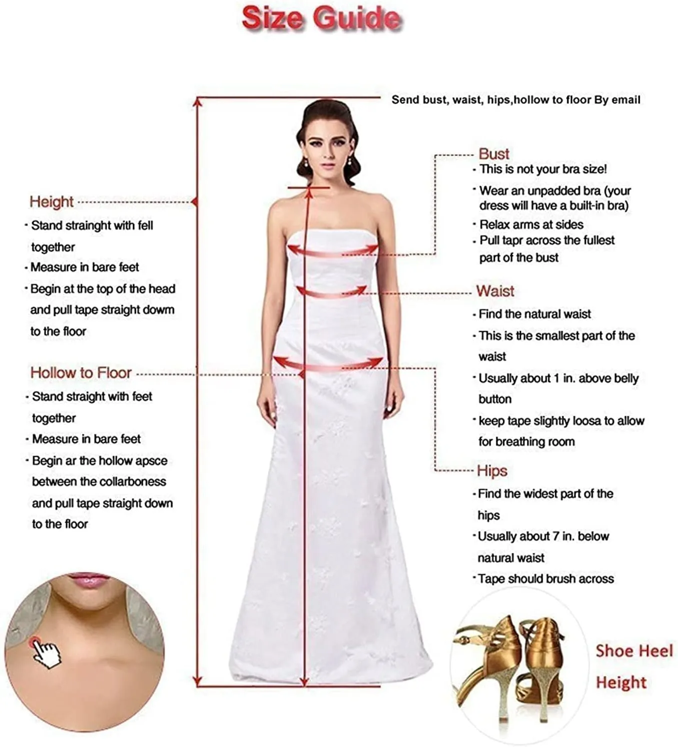 Zoghoo Long Bridesmaid Dresses for Wedding Chiffon Ruched Formal Evening Dress